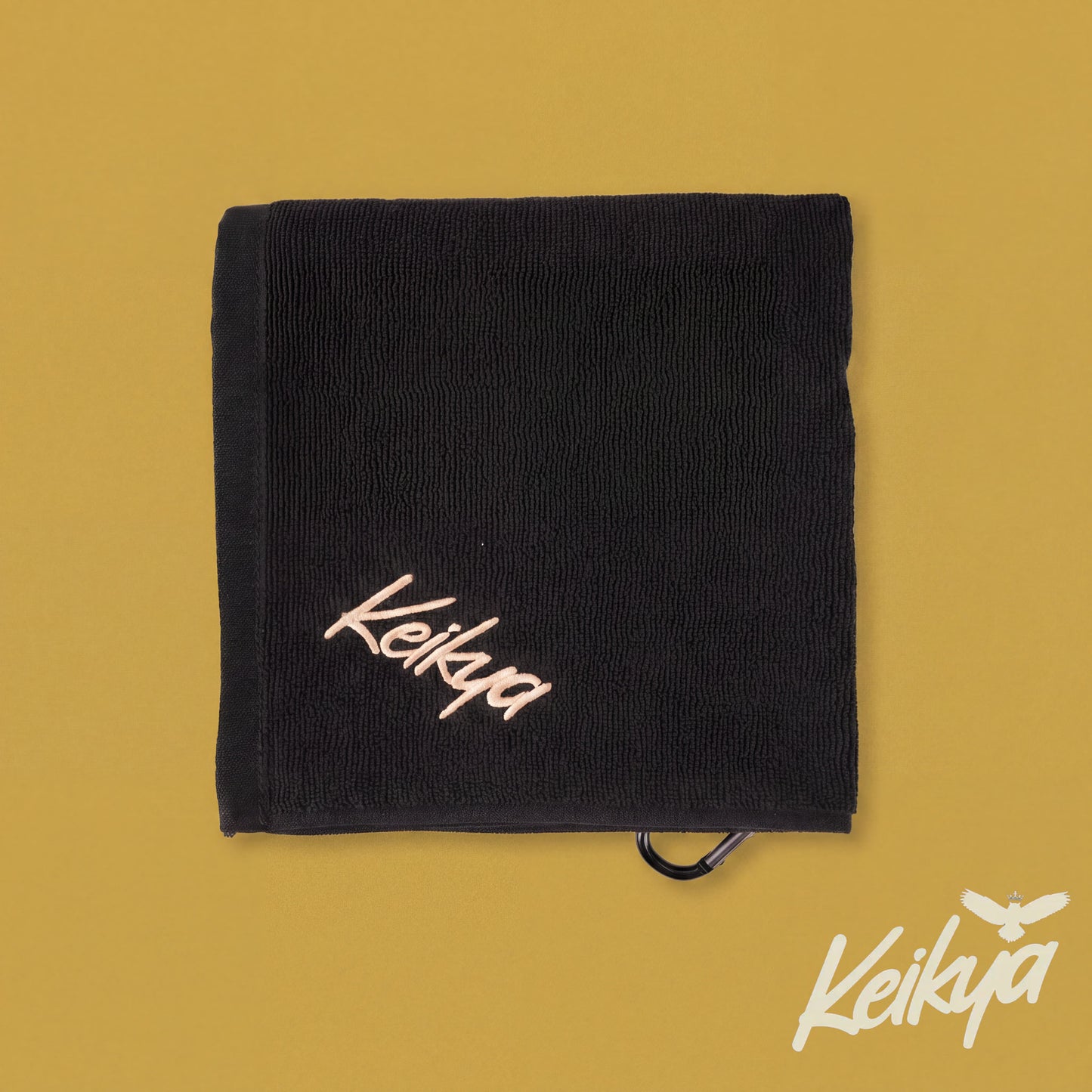 GOLF TOWEL #1 (BLACK)