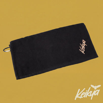 GOLF TOWEL #1 (BLACK)